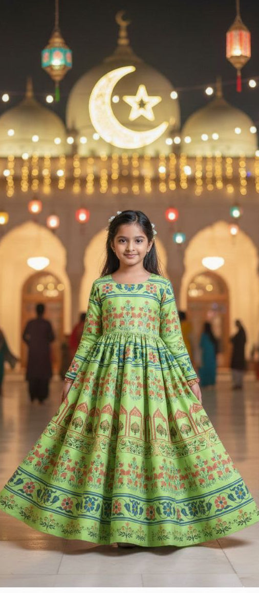 Kids Eid & Ramzan Special Frock