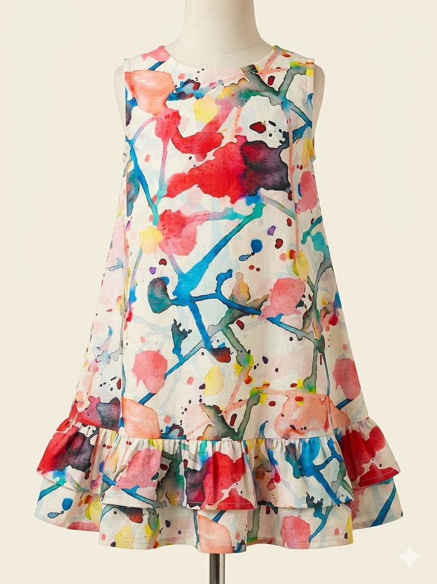 Elegant A-Line Frocks for Girls | Stylish & Comfortable Kids Wear