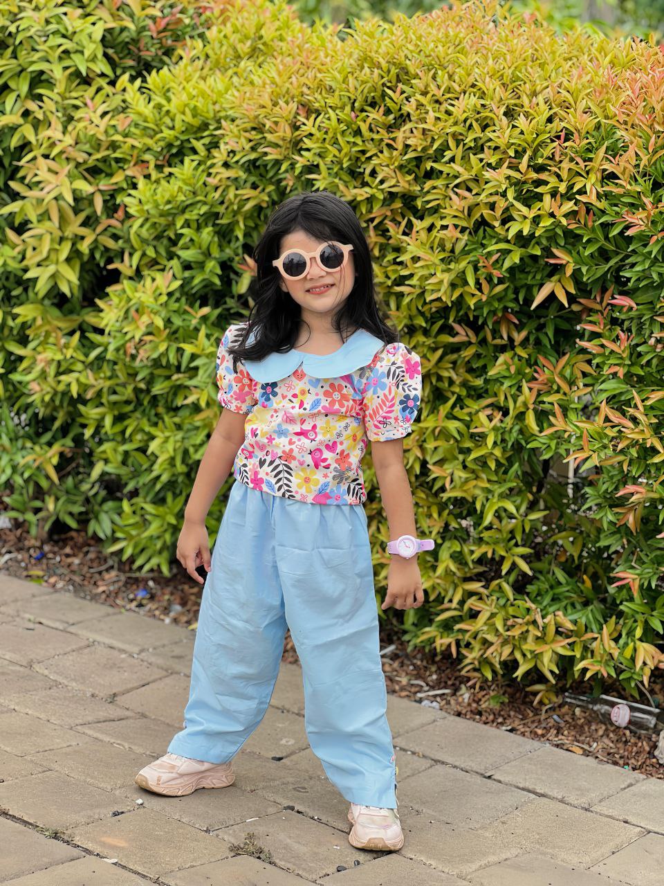Trendy Girls’ Co-ord Set (Top & Pant) – Stylish & Comfy | Just ₹799