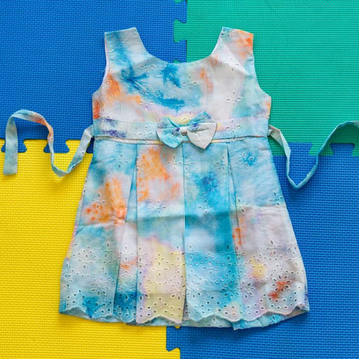 Hakoba Baby Frock – Cotton Hakoba Dress for 6 Months to 3 Years