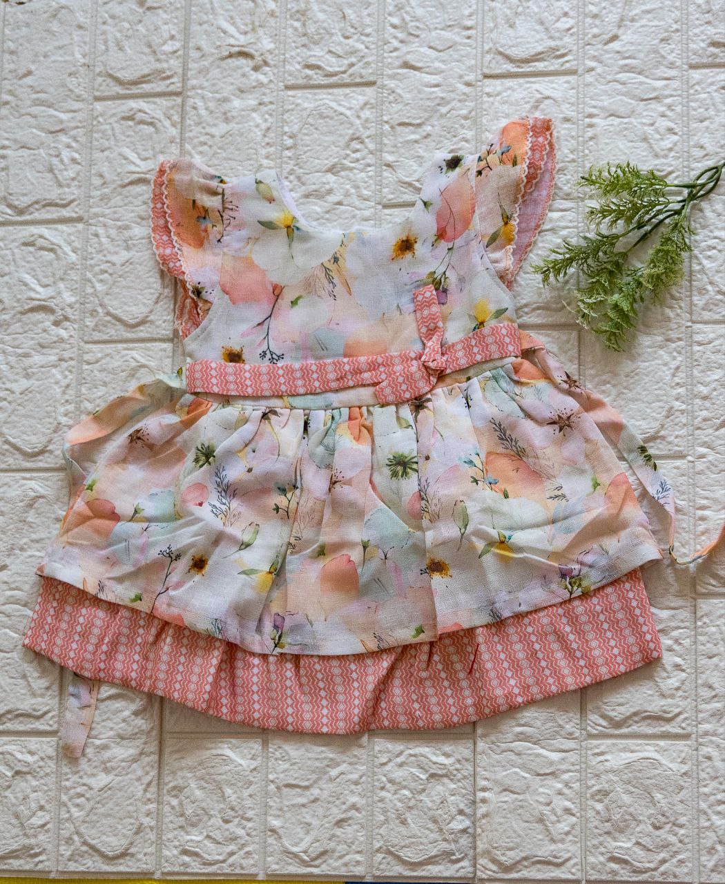 Buy Cute Cotton Frock for Baby Girls (9 Months Years