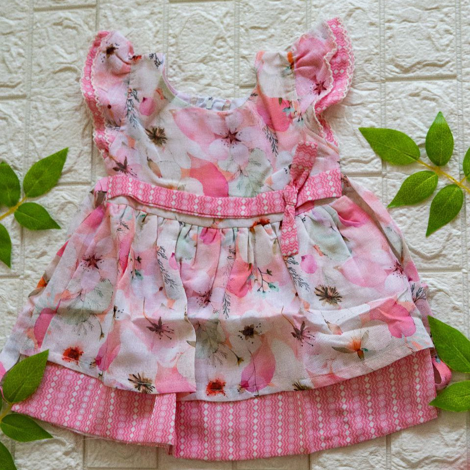 "Buy Cute Cotton Frock for Baby Girls (9 Months - 3 Years) – Affordable ₹499"