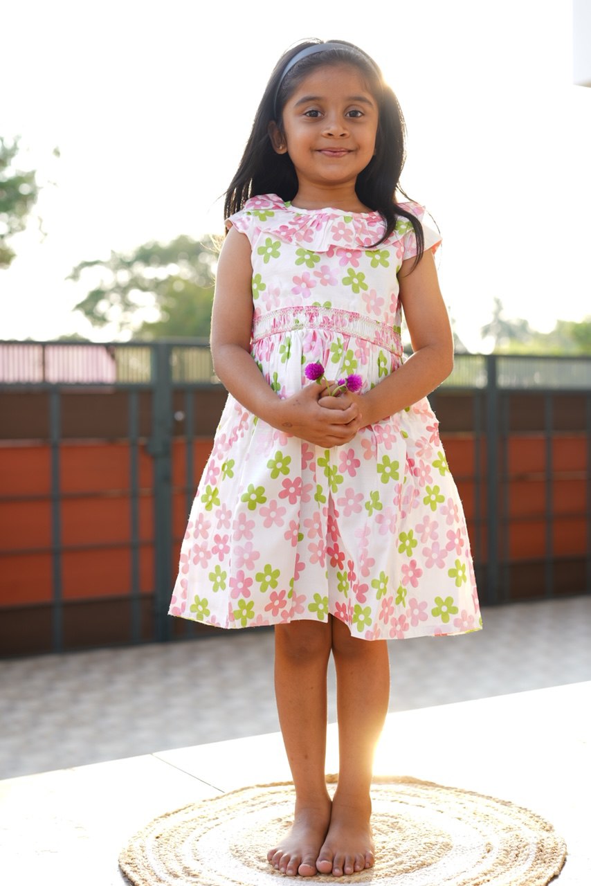 "Cool & Comfy Summer Wear Frock – Just ₹599 (Ages 2-10 Years)"
