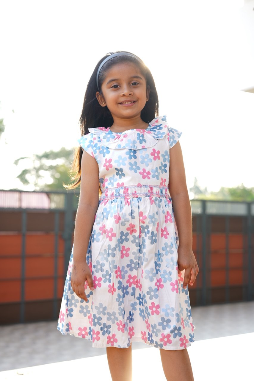 "Cool & Comfy Summer Wear Frock – Just ₹599 (Ages 2-10 Years)"