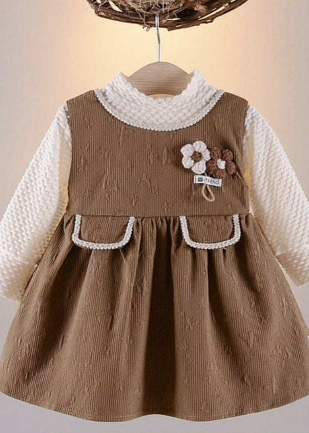 "Adorable Korean Style Frocks for Baby Girls (Ages 1-4 Years)"