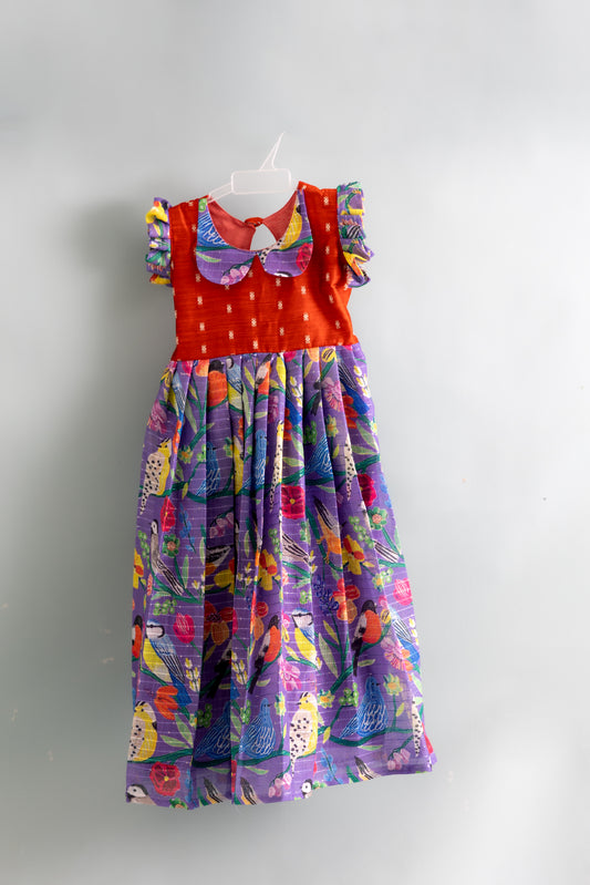 Girls Festive Wear Sequin Frock | Sparkling Dress for Ages 1–12 Years | Wedding & Celebration Outfit