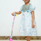 Girls Cotton Ethnic Frock