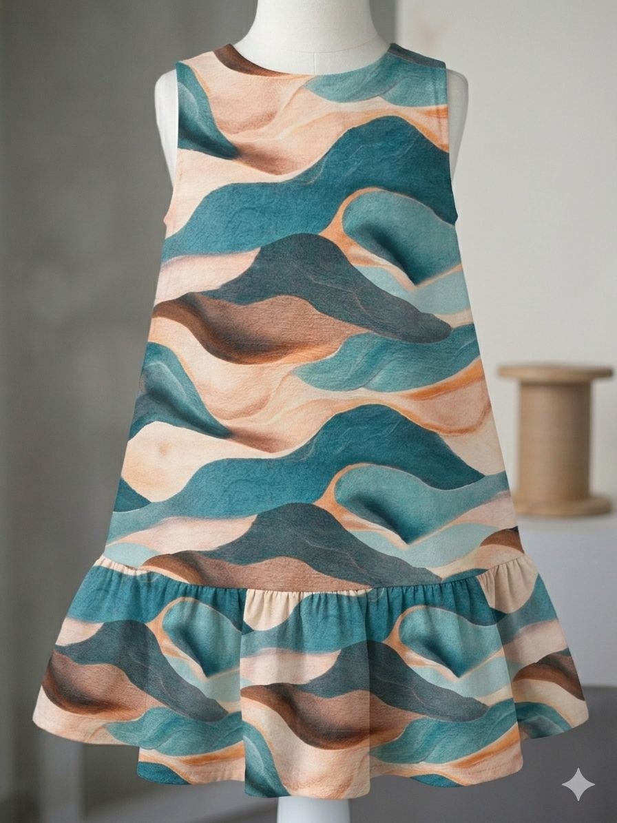 Elegant A-Line Frocks for Girls | Stylish & Comfortable Kids Wear