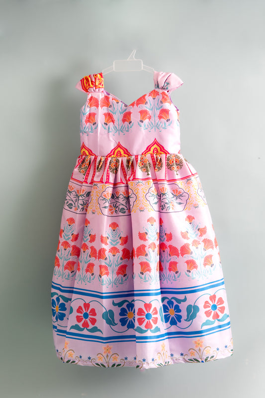 Elegant Dola Silk Frocks for Girls | Single Piece @ ₹599| Ages 1–12 Years