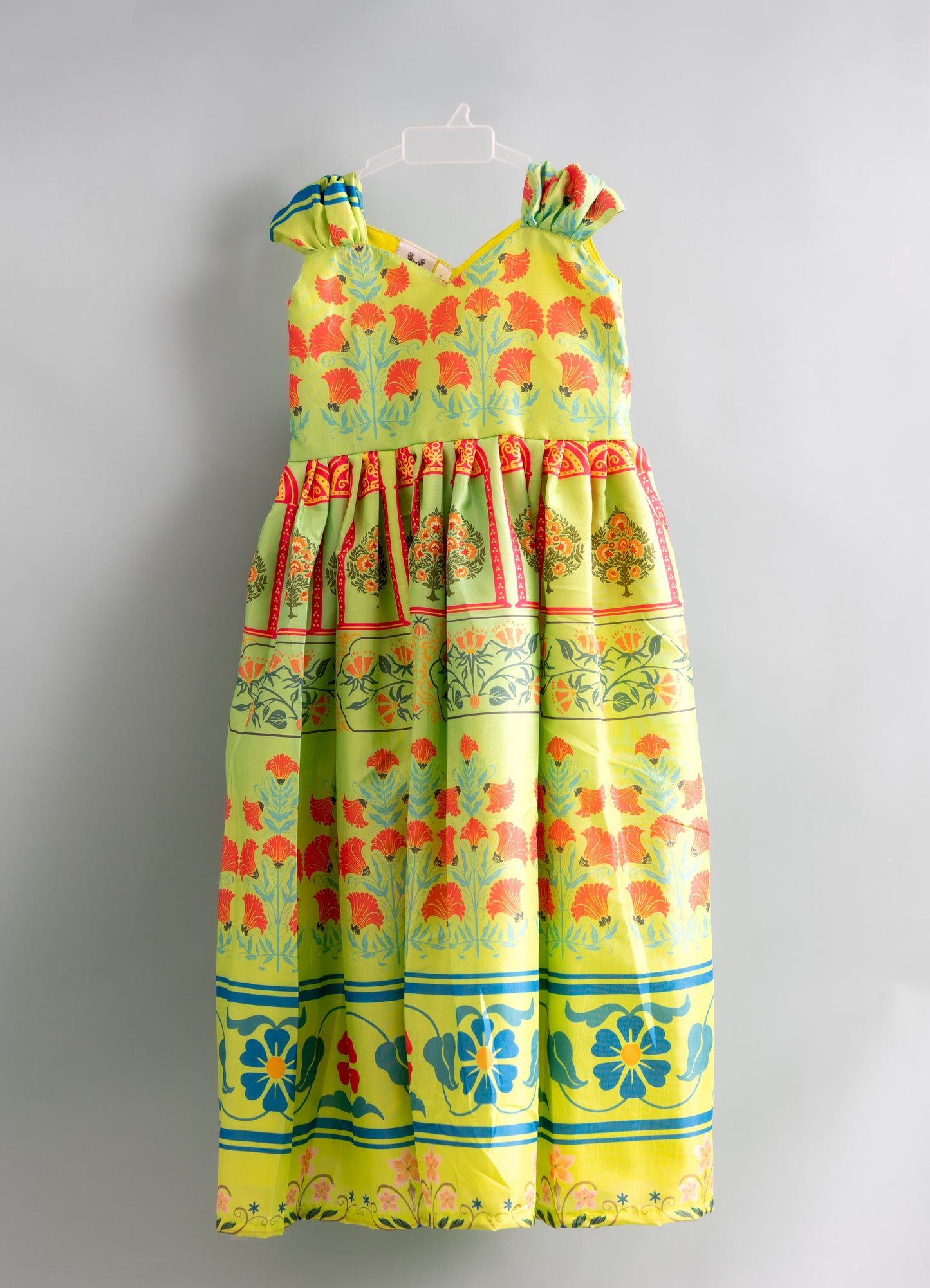 Elegant Dola Silk Frocks for Girls | Single Piece @ ₹599 | Ages 1–12 Years (Copy)