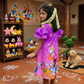 Mickey Mouse Cartoon Printed Frock | Uvaly Clothing Kids Dress