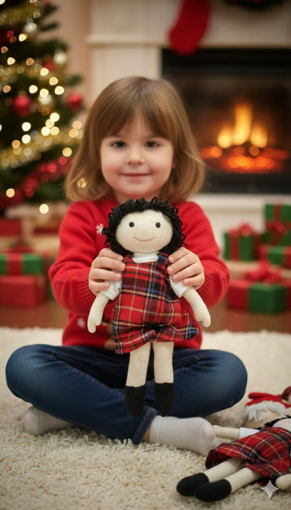 BEN - Handmade Rag Doll – Christmas Special Collection