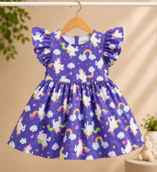 Buy Unicorn Frock for Girls Online | Trendy Kids Unicorn Dress