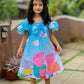 Peppa Pig Cartoon Printed Frock | Uvaly Clothing Kids