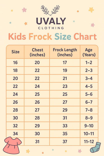 Stylish Korean Frocks for Girls (1–12 Years)