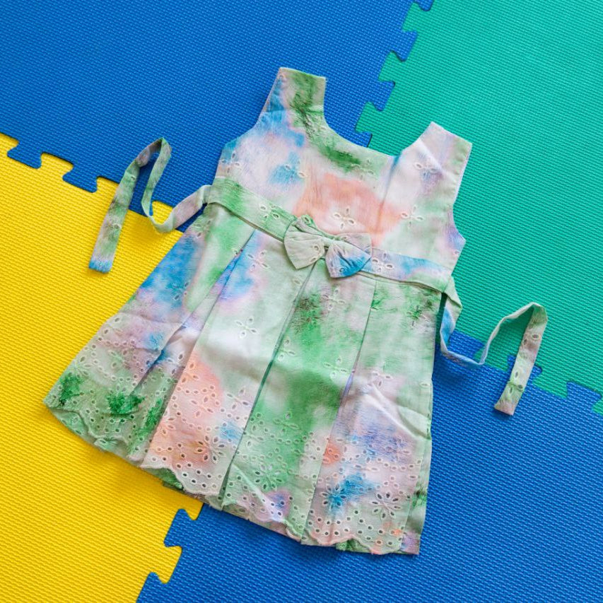 Hakoba Baby Frock – Cotton Hakoba Dress for 6 Months to 3 Years