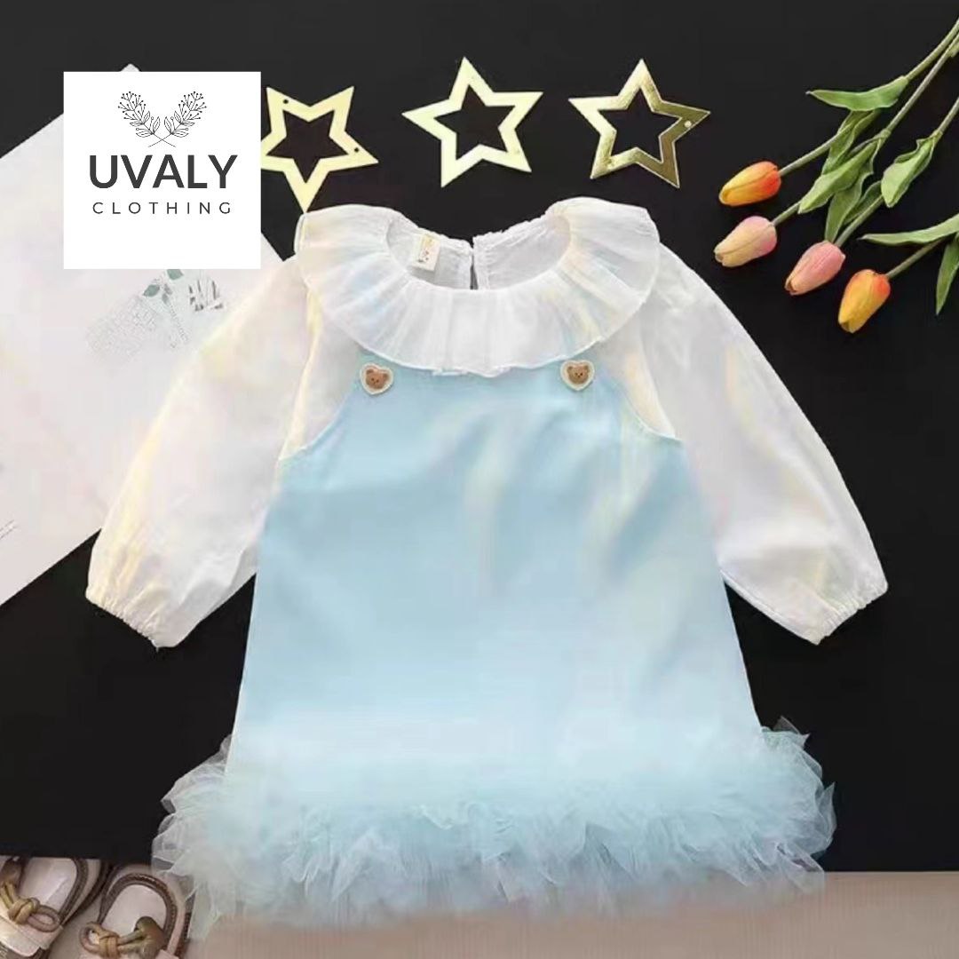 "Adorable Korean Style Frocks for Baby Girls (Ages 1-4 Years)"