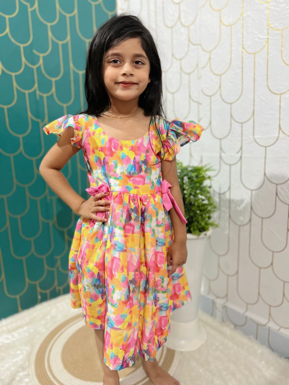 Stylish Korean Frocks for Girls (1–12 Years)