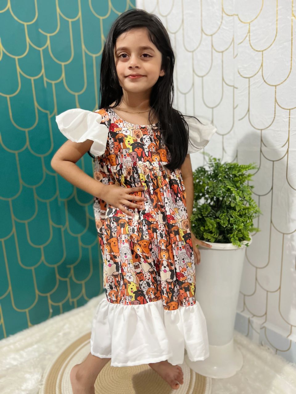 Stylish Korean Frocks for Girls (1–12 Years)