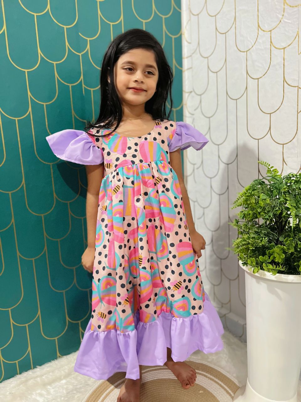 Stylish Korean Frocks for Girls (1–12 Years)